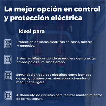 Interruptor Seguridad 2 Polos Igesa