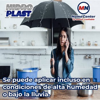 Tapagoteras Cemento Plástico Asfáltico Hidroplast Protexa 4 Lt