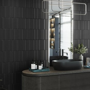 Muro Artek Black Daltile 45x90 cm Rectificado