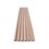 Panel Lambrin para pared WPC interior fresno 16.5X290X2.2 CM