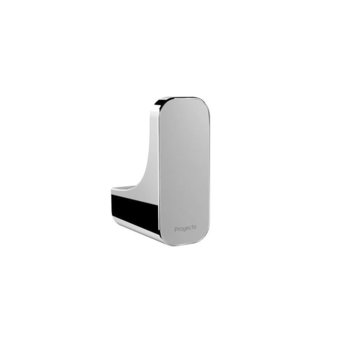 Gancho Sencillo Cromo Linea Quadratta Proyecta QA-06