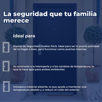 Puerta de Seguridad Derecha PARIS