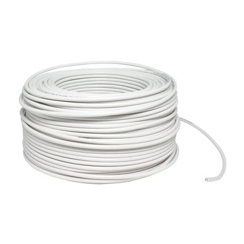 Cable Eléctrico Blanco Rollo de 100 M Calibre 14 THW-LS