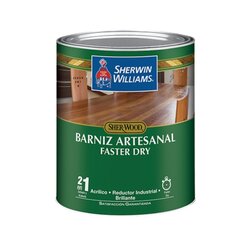 Barniz Artesanal Brillante 1 L Para Madera Sherwin Williams