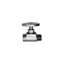 Llave Angular Cromada 013 x 013 mm ½ x ½ Rugo