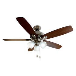 Ventilador de Cielo Hunter Highbury Níquel Cepillado 52 pulg Ventilador de Cielo Hunter Highbury Níquel Cepillado 52 pulg