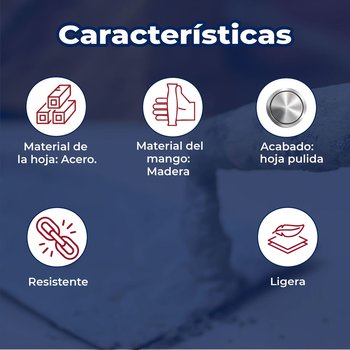 Cuchara Truper para Albañil 9 pulg