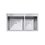 Fregadero Cuadra Kele Doble Tarja 87.5 x 51 cm KHD3420
