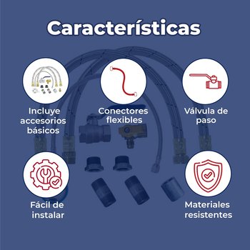 Kit de Instalación Coflex Para Calentador Eléctrico