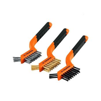 Juego 3 Minicepillos Truper JCEA-3