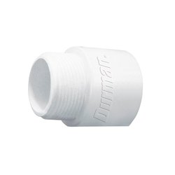 Conector PVC Hidráulico Cedula 40 Rosca Exterior 13 mm ½  Conector PVC Hidráulico Cedula 40 Rosca Exterior 13 mm ½