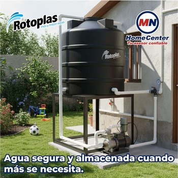 Tanque Para Agua Rotoplas Estándar 5000 L
