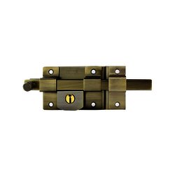 Cerradura de Barra Dexter Latón Antiguo Derecha
