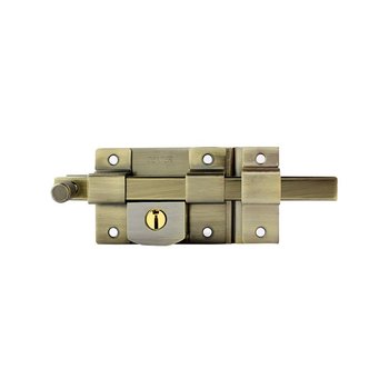 Cerradura de Barra Dexter Latón Antiguo Derecha