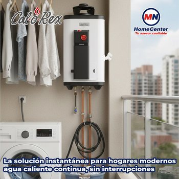 Calentador Paso 6 L Calorex Poderus 1 Servicio Gas Natural