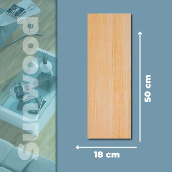 Piso Sunwood Natural Daltile 18x50 cm