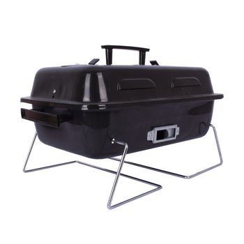 Asador Portátil Rectangular de Acero 30X45cm