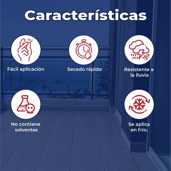 Impermeabilizante Sikalastic 411 MX Terrazas 4 L