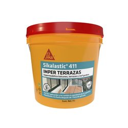 Impermeabilizante Sikalastic 411 MX Terrazas 4 L