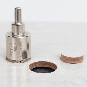 Broca Diamante Redtools 35 mm