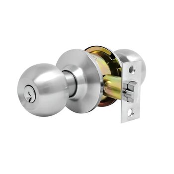 Perilla Omega Tubular Cromo Recámara