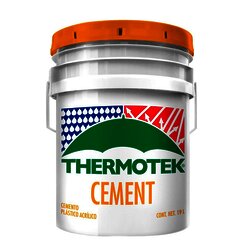 Cemento Acrílico Blanco Thermotek 19 Lt