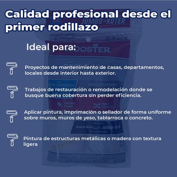 Repuesto Felpa Rodillo Pintura 1/2 1.43 Semi Áspero