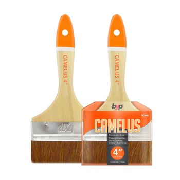 Brocha Byp Camelus Pelo Extra Fino 4” Pulgadas