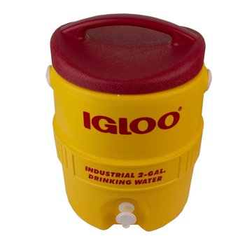 Termo Igloo capacidad 2 galones Amarillo y rojo