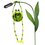 Estaca decorativa solar p/jardín Variedad de figuras rana 1.21 M