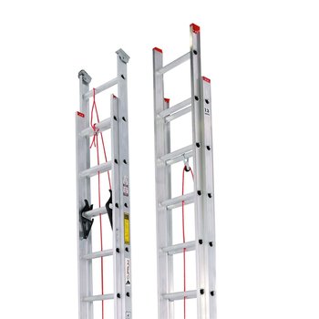 Escalera Extensión Cuprum Aluminio 24 Peldaños