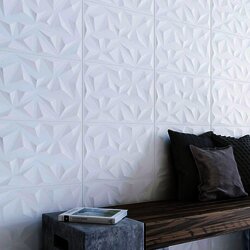Muro Prisma Origami Blanco Daltile 30 x 45 cm Rectificado