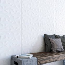 Muro Prisma Origami Blanco Daltile 30 x 45 cm Rectificado