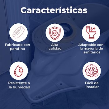 Cuello de Cera Sin Guía Rugo Para Sanitario