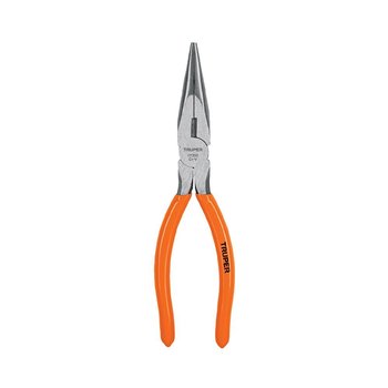 Pinza de punta y corte 8" mango de PVC Truper