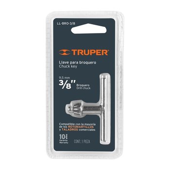 Llave Taladro Truper 3/8 pulg