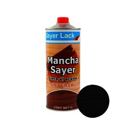 Tinta Aceite Mancha Sayer Lack Negro Mate 1 l