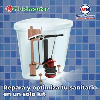 Juego de Reparación Para WC Con Válvula Llenado Fluidmaster
