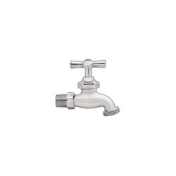 Llave Manguera Cromada Rugo ½ pulg