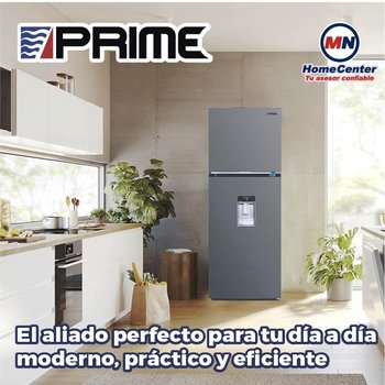 Refrigerador 9 pies silver 2 puertas