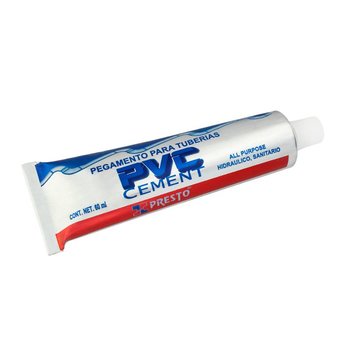 Pegamento PVC Presto 60 ml 1/16 l