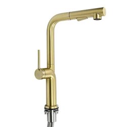 Monomando fregadero Kele Acero inoxidable Cuello alto