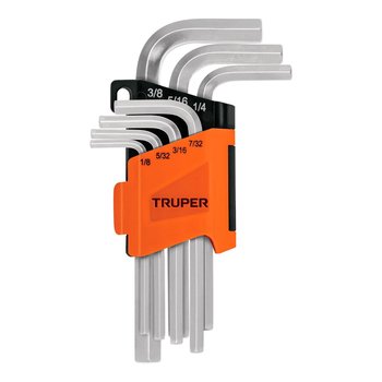 Juego Llave Allen Std Truper 7 pz