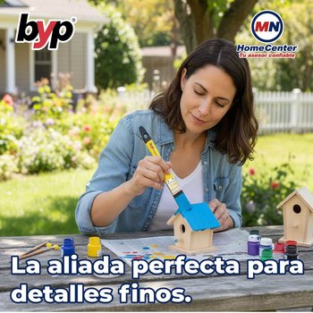 Brocha Byp de cerda natural La Buena ½” pulgada