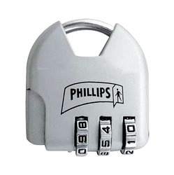 Candado Combinación Ajustable 4 Phillips Candado Combinación Ajustable 4 Phillips