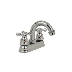 Mezcladora Rugo para Lavabo Tauro Cromo 24-TH