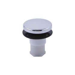 Tapón Con Diafragma Helvex Para Desagüe de Tina Sh-118 Cromo