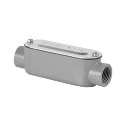 Conexion condulet aluminio tipo T 19mm 3/4