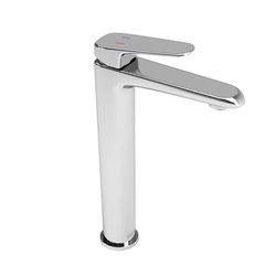Monomando lavabo alto sin conra Potenza cromo Helvex