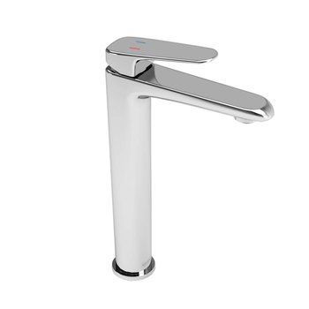 Monomando lavabo alto sin conra Potenza cromo Helvex